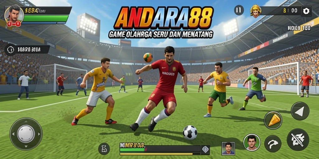 Menampilkan gameplay seru dari ANDARA88 dalam cabang olahraga.