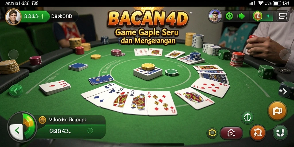Gameplay seru bersama teman dalam BACAN4D.