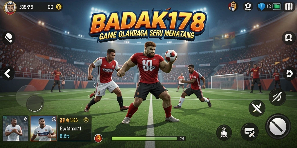 Tampilan gameplay seru di BADAK178 dengan berbagai cabang olahraga.