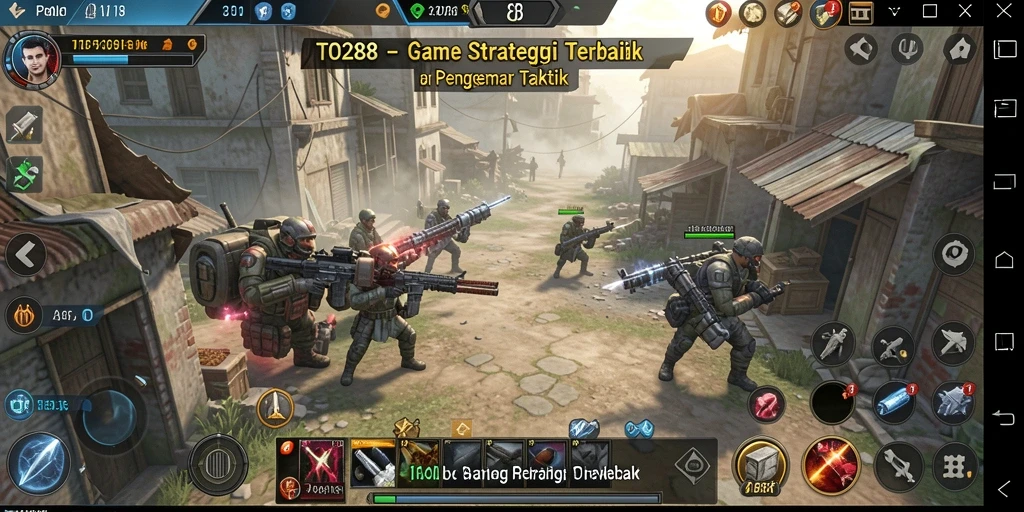 Tampilan gameplay TO288 yang seru dengan taktik yang mendebarkan.